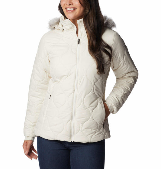 Columbia Womens White Frosty Heights Jacket