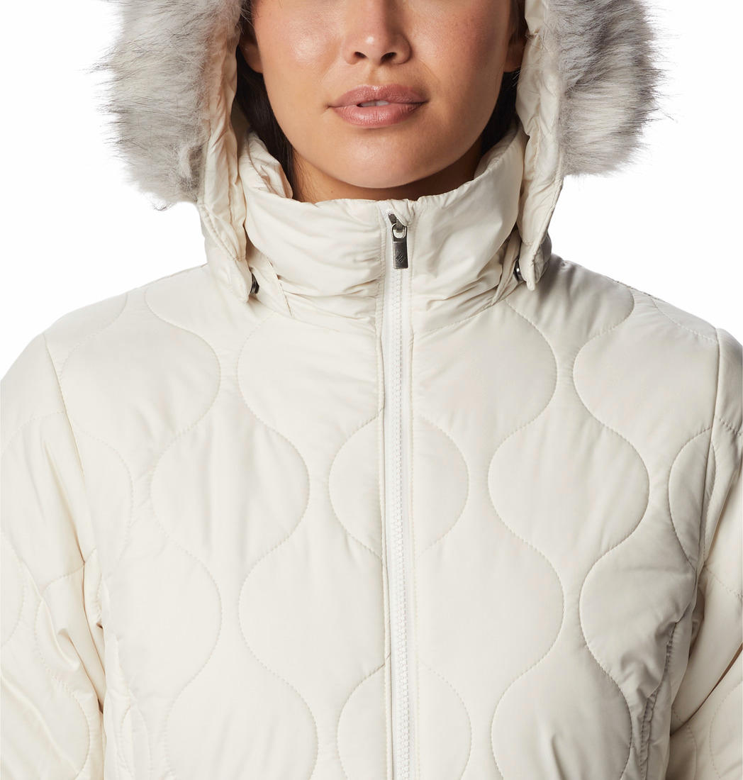 Columbia Womens White Frosty Heights Jacket