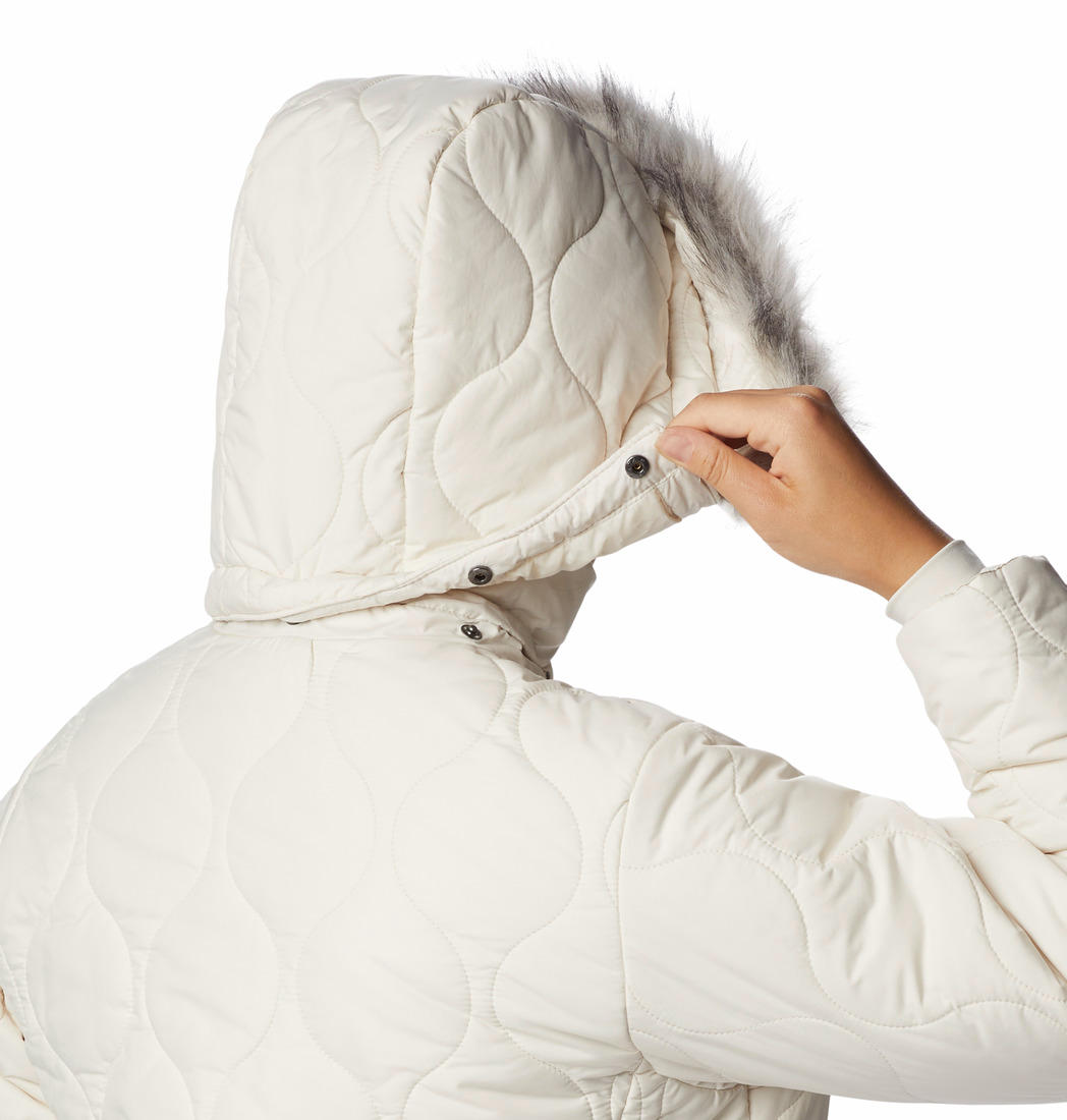 Columbia Womens White Frosty Heights Jacket
