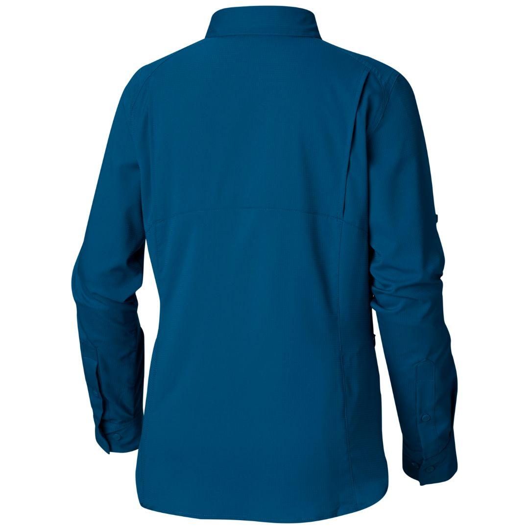 Columbia Women Blue Silver Ridge Lite Long Sleeve Shirt