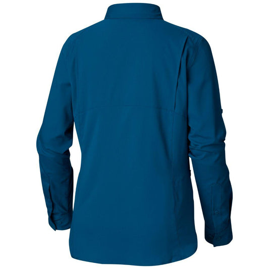 Columbia Women Blue Silver Ridge Lite Long Sleeve Shirt