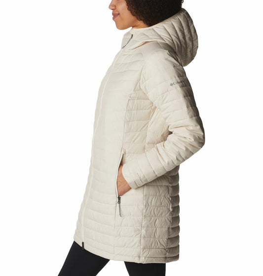 Columbia Women White Omni-Heat Reflective Slope Edge Mid Jacket
