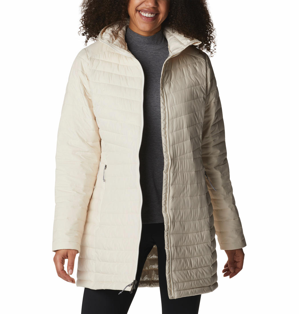 Columbia Women White Slope Edge Mid Jacket