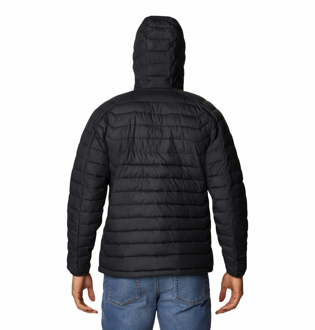 Columbia Men Black M White Out II Hooded Jacket