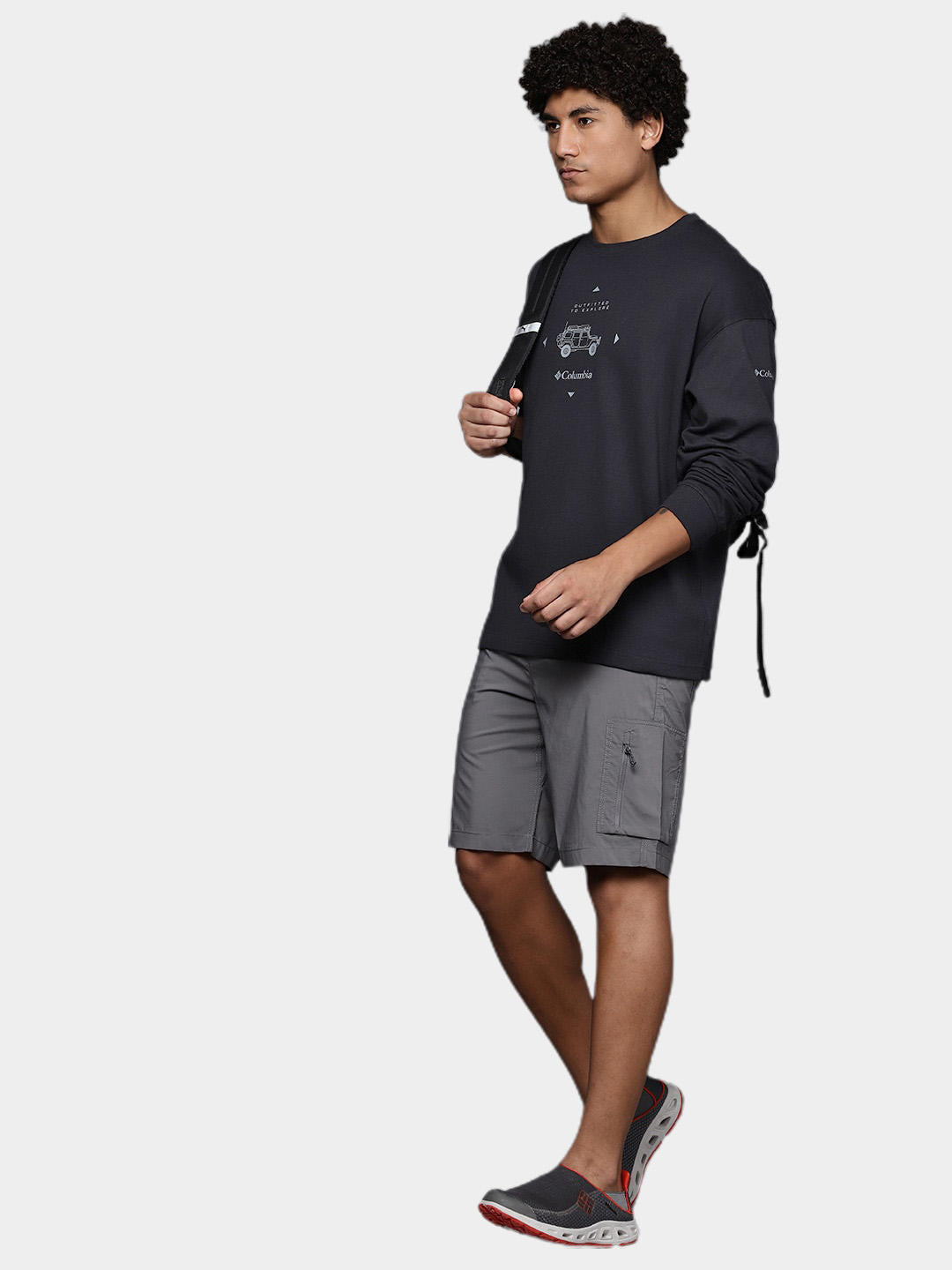 Columbia Men Black Columbia Men Duxbery Relaxed Long Sleeve T-Shirt
