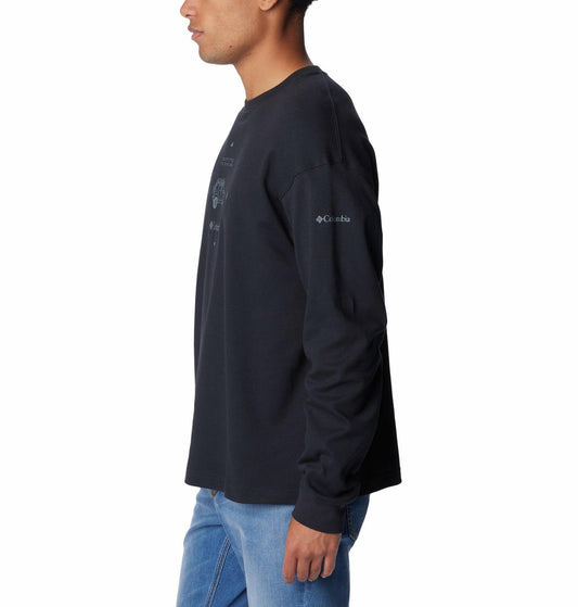 Columbia Men Black Columbia Men Duxbery Relaxed Long Sleeve T-Shirt