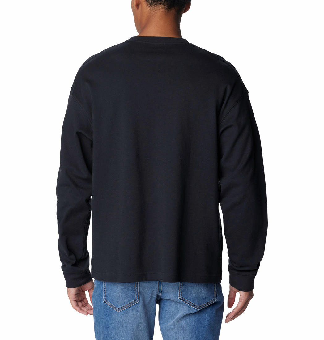 Columbia Men Black Columbia Men Duxbery Relaxed Long Sleeve T-Shirt