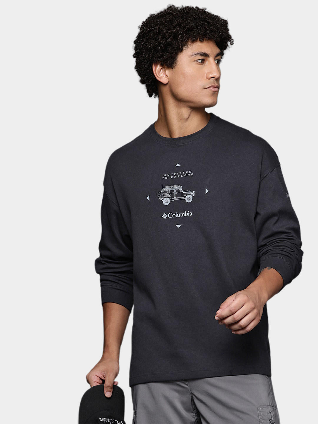 Columbia Men Black Columbia Men Duxbery Relaxed Long Sleeve T-Shirt