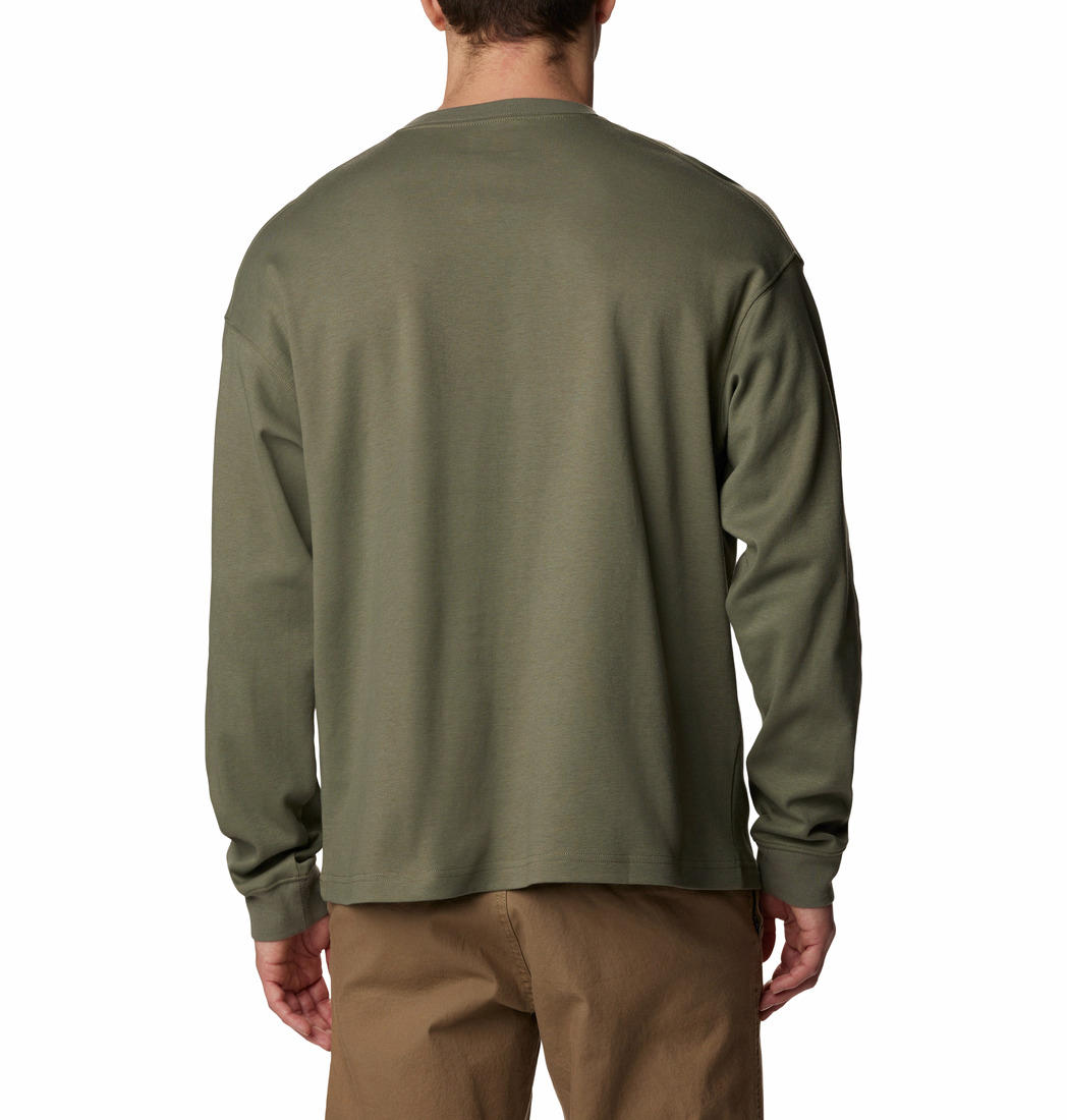 Columbia Men Green Columbia Men Duxbery Relaxed Long Sleeve T-Shirt