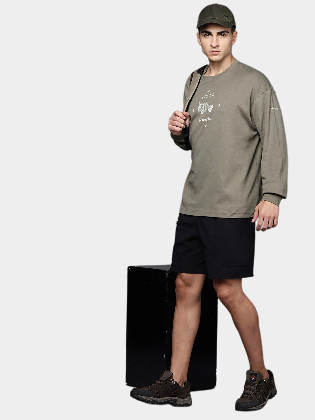Columbia Men Green Columbia Men Duxbery Relaxed Long Sleeve T-Shirt