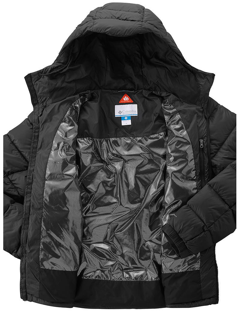 Columbia Men Black Quantum Voyage Hooded Jacket