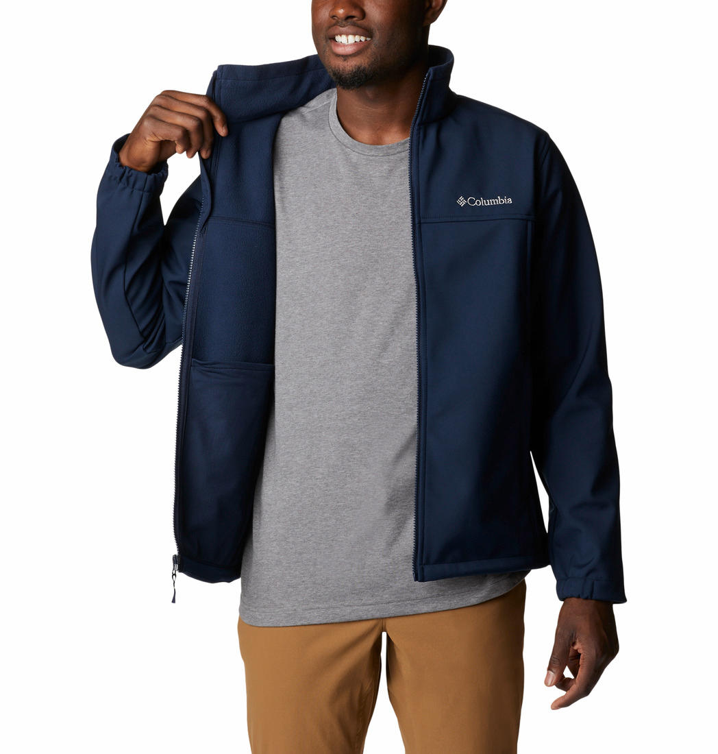 Columbia Men Blue Mt. Village Softshell