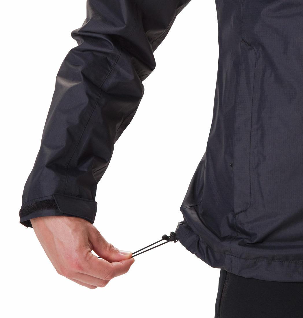 Columbia Men Black Pouring Adventure II Jacket Waterproof