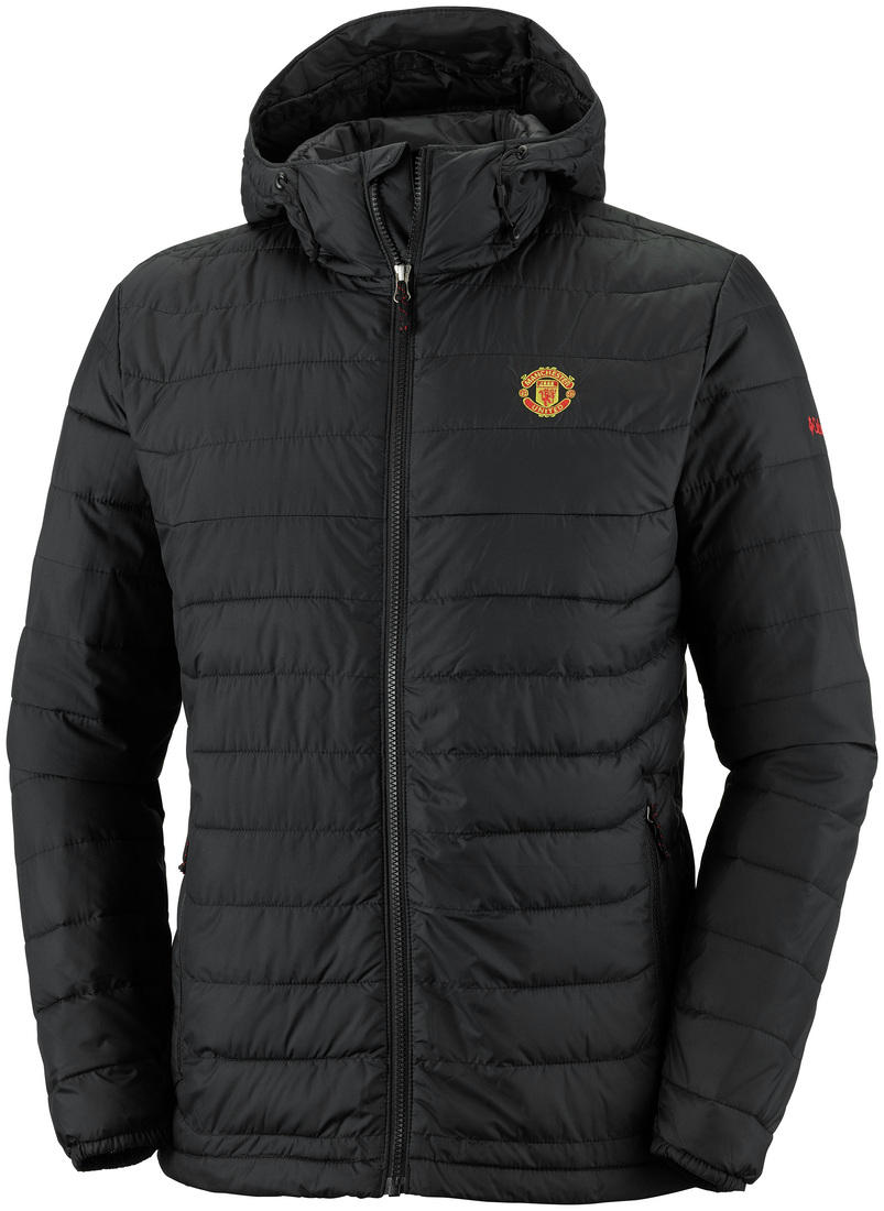 Columbia Men Black Powder Lite Hooded Jacket