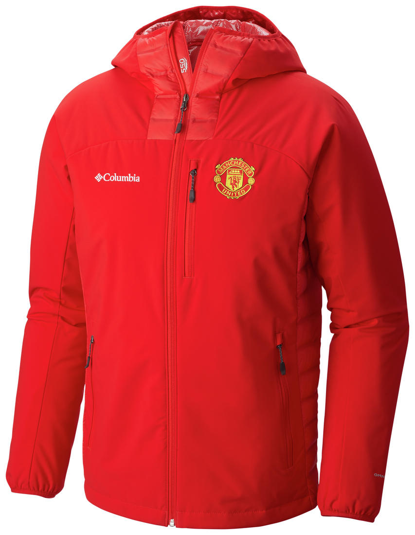 Columbia Men Red Dutch Hollow Hybrid Jacket