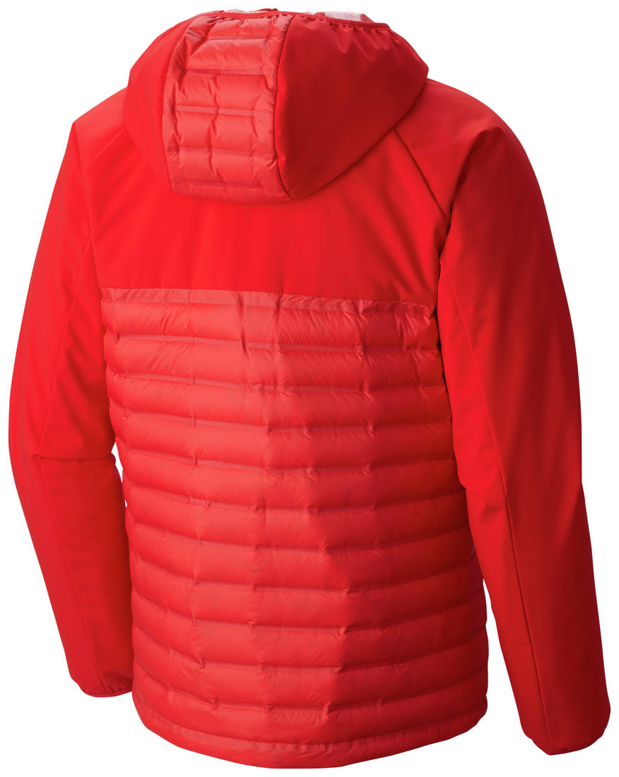 Columbia Men Red Dutch Hollow Hybrid Jacket