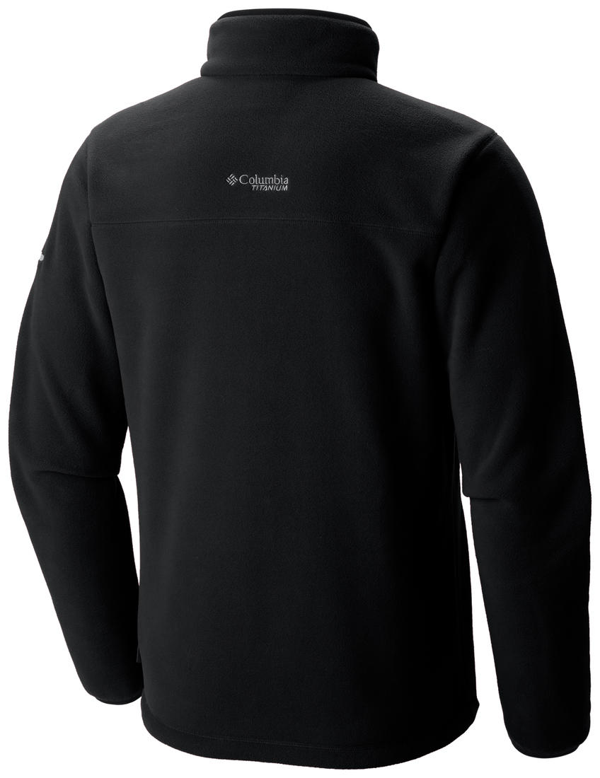 Columbia Men Black Titan Pass 2.0 Fleece Jacket