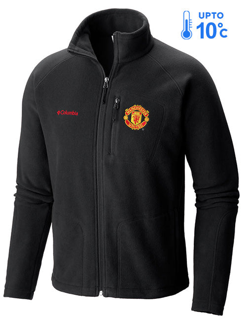 Columbia Men Black Fast Trek II Full Zip Fleece Jacket
