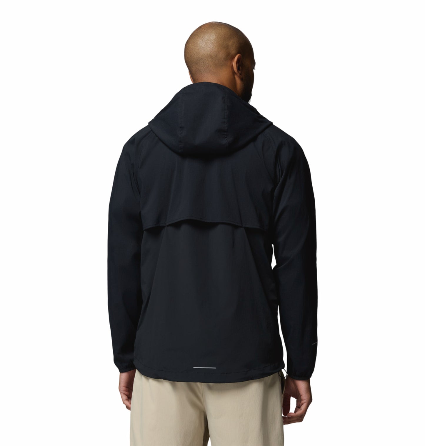 Columbia Men Black Omni-Shield Tech II Windbreaker