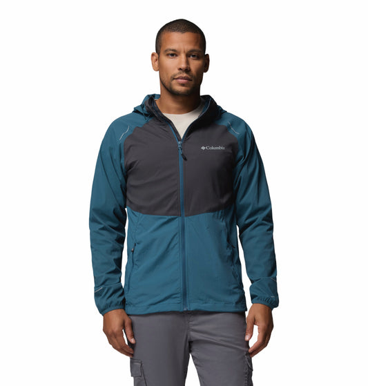 Columbia Men Blue Omni-Shield Tech II Windbreaker