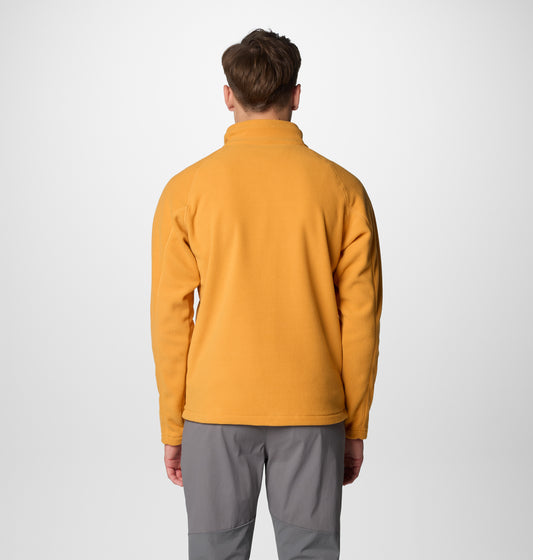 Columbia Men Orange Fast Trek III Half Zip Fleece