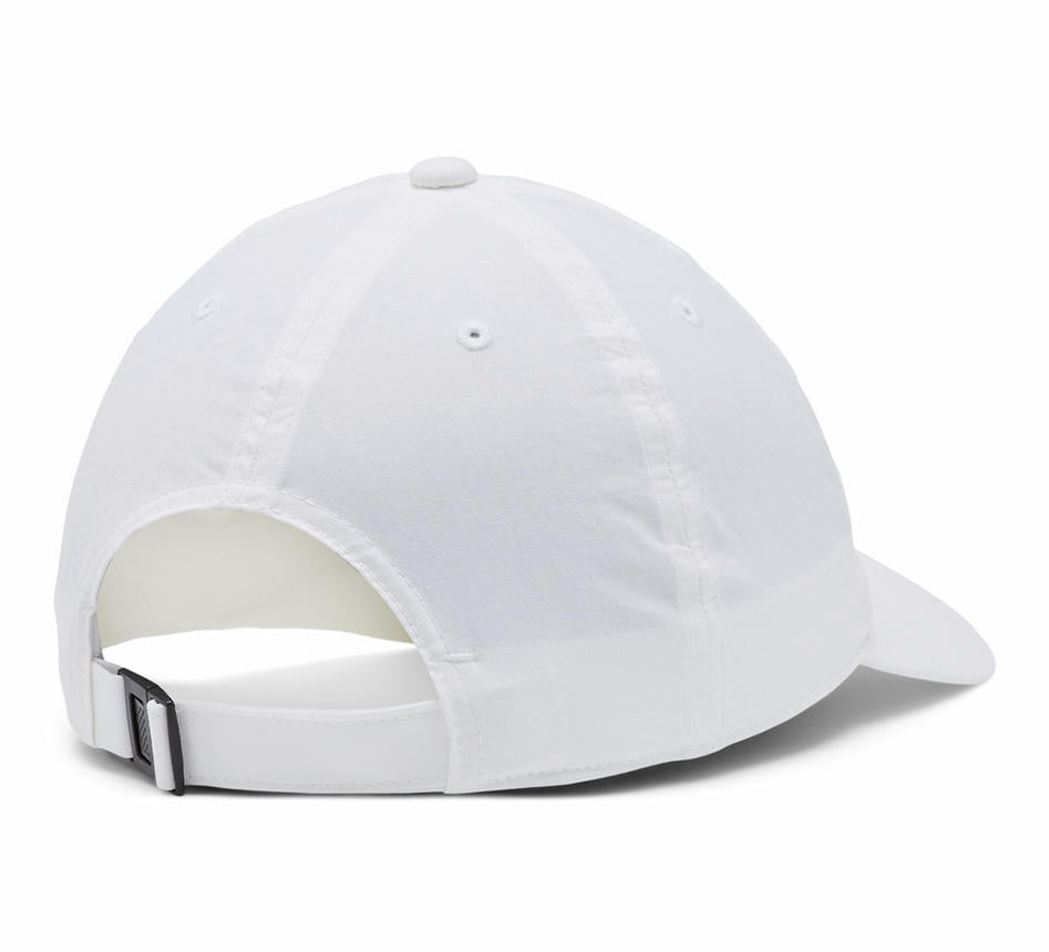 Columbia Unisex White Tech Shade II Ball Cap (Sun Protection)