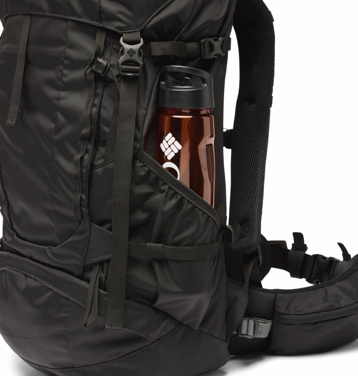 Columbia Unisex Black Omni-Shield Wildwood Heights 45L+5L Backpack