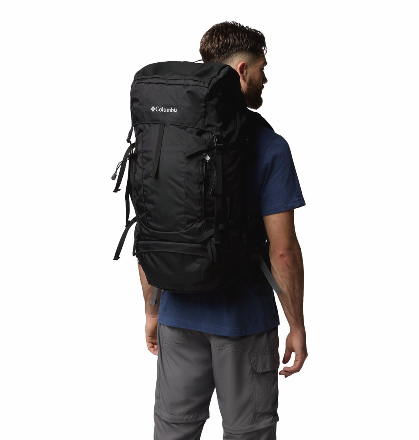 Columbia Unisex Black Omni-Shield Wildwood Heights 45L+5L Backpack