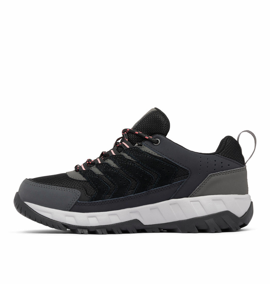 Columbia Womens Black STRATA TRAIL LOW WP Shoes