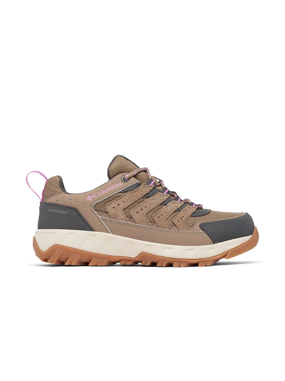 Columbia Women Brown STRATA TRAIL LOW WP