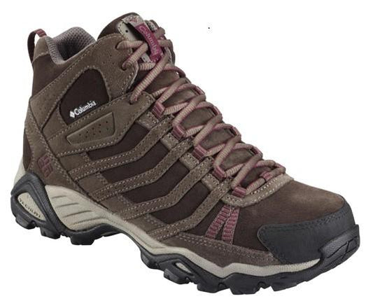 Columbia Women Brown HELVATIA MID LEATHER WATERPROOF