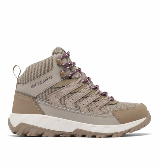 Columbia Women Brown Omni-Tech Strata Trail Mid Shoes (Waterproof)