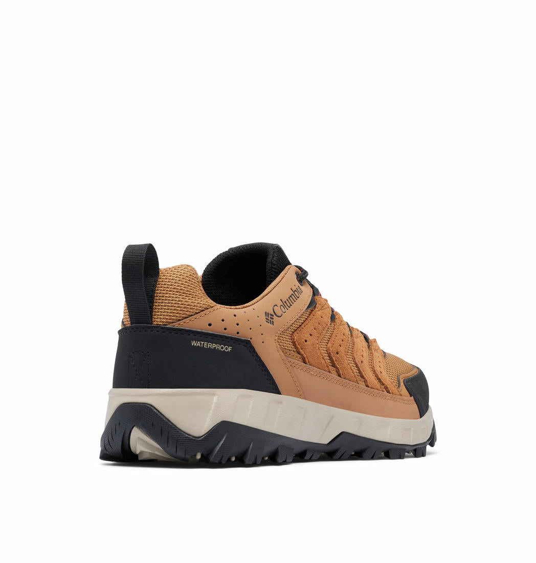 A Men Wearing Columbia Men Brown STRATA TRAIL LOW WP