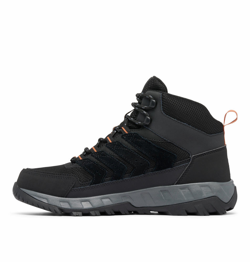 Columbia Men Black STRATA TRAIL MID WP