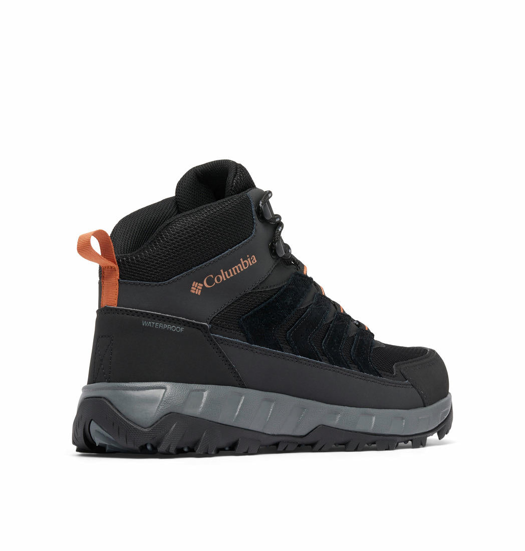Columbia Men Black STRATA TRAIL MID WP