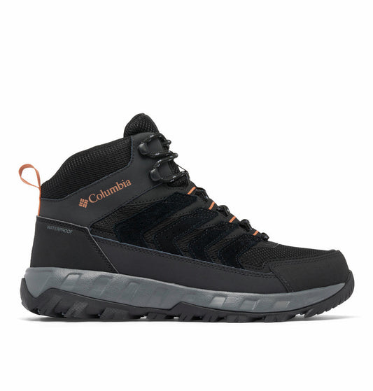 Columbia Men Black STRATA TRAIL MID WP