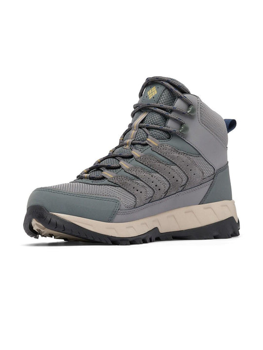 Columbia Men Grey STRATA TRAIL MID WP