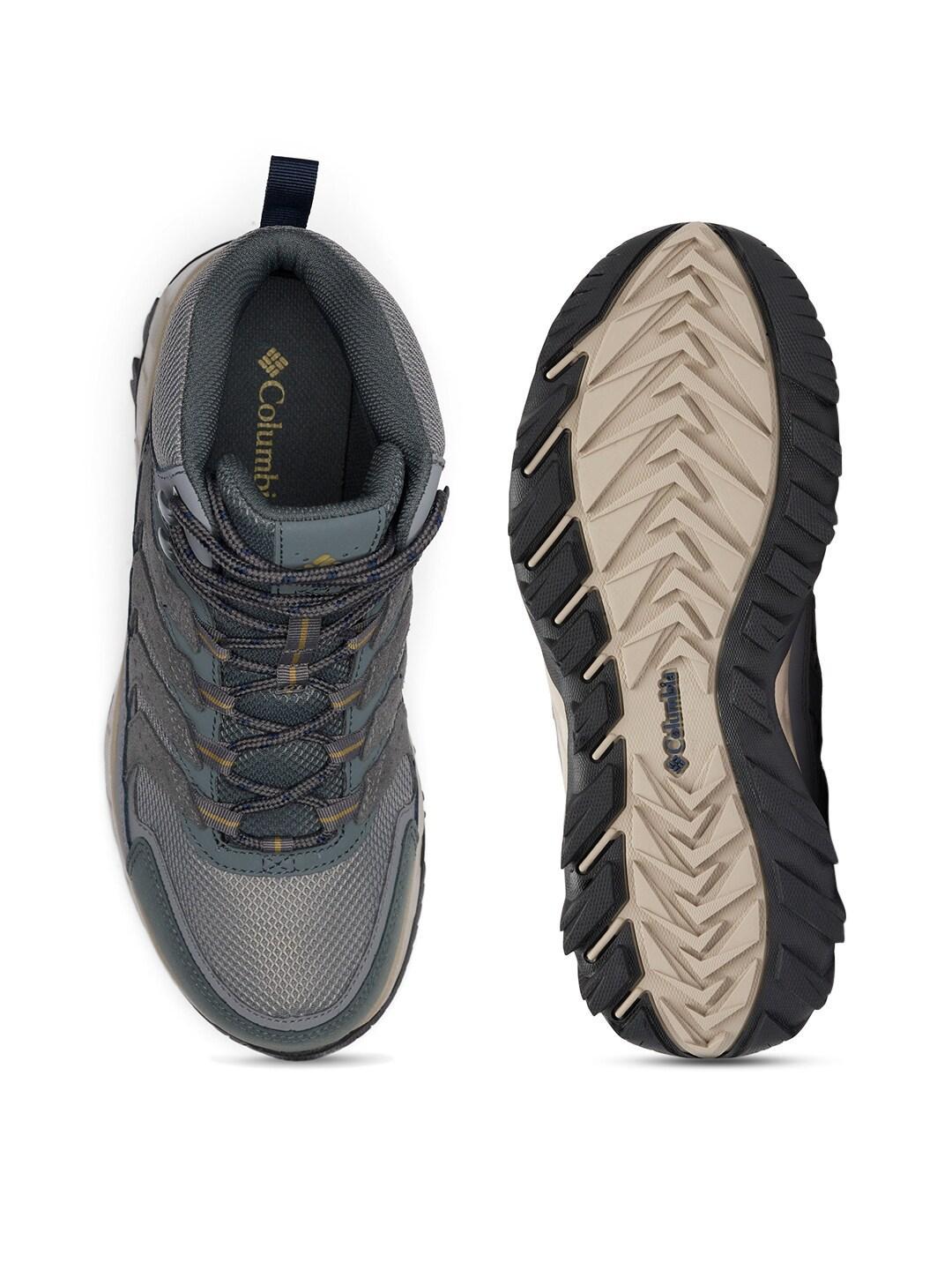 Columbia Men Grey STRATA TRAIL MID WP