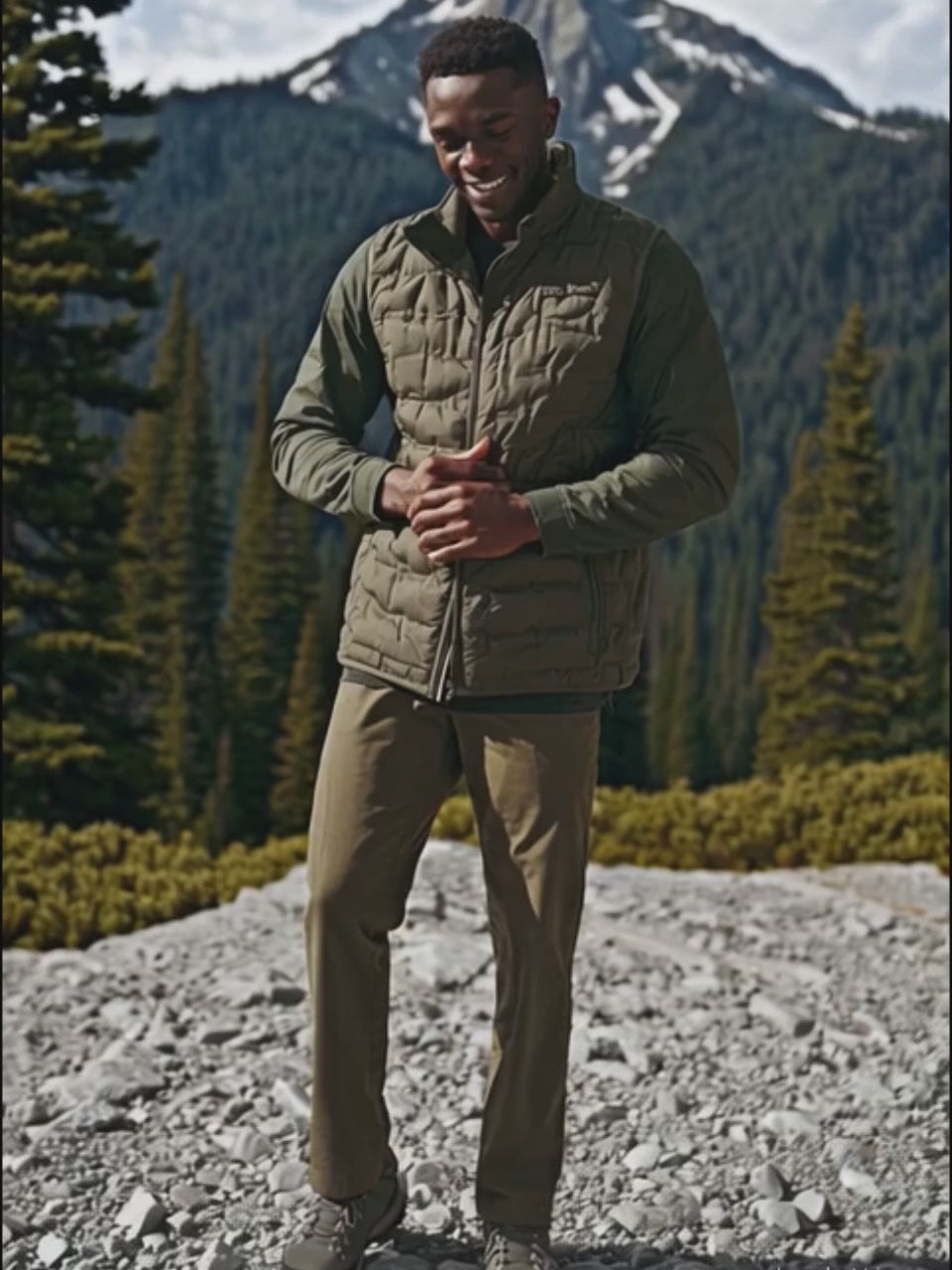 Columbia Apparel Columbia Delta Ridge Down Vest Columbia Men Green